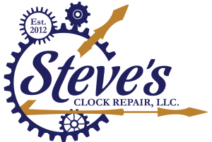Steves Clock Repair V3 Blue and Gold